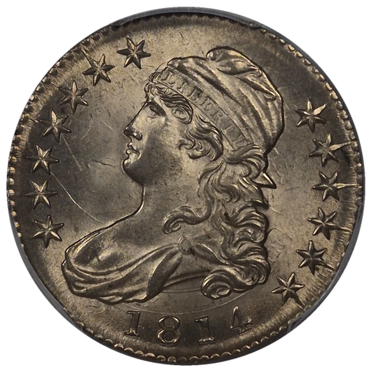 1814-50c-Capped-Bust-Half-Dollar-#2---Overton-109,-R2